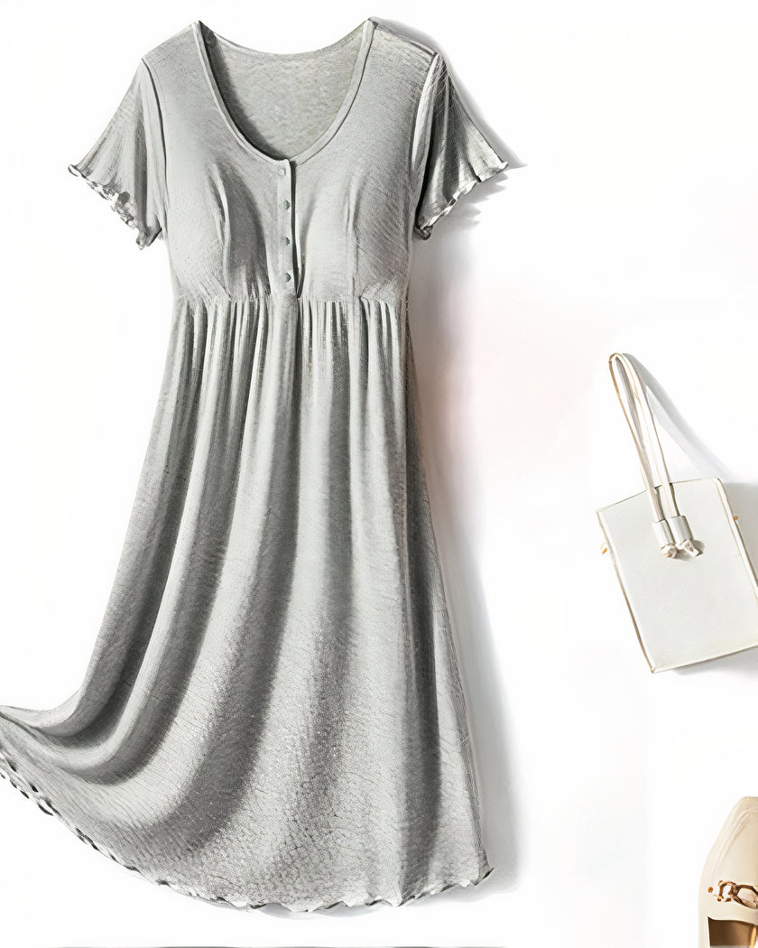 Chemise de Nuit Maternité en Coton