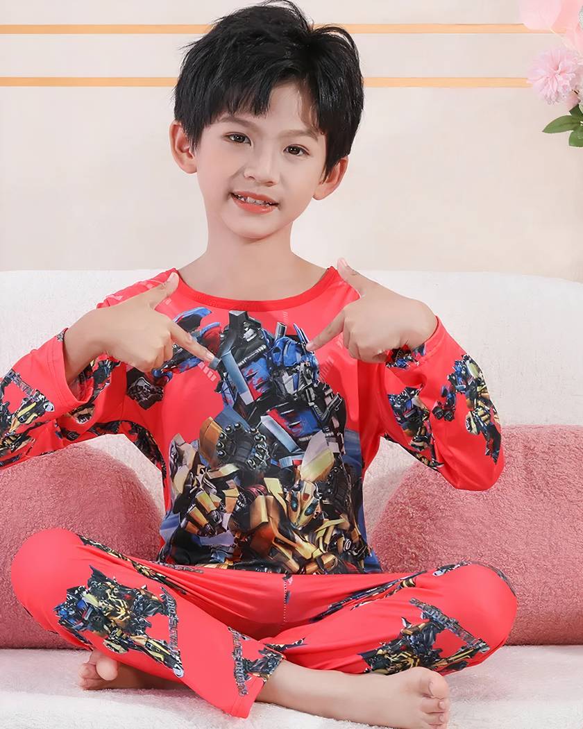 Pyjama Garçon Super-Héros 2 Pièces Manches Longues