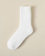 Lot de Trois Paires de Chaussettes Blanches en Polyester
