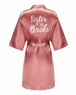 Peignoir Bride Design et Personnalisable