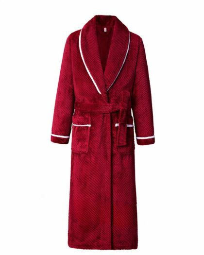 Robe de chambre chaude et épaisse pour l’hiver