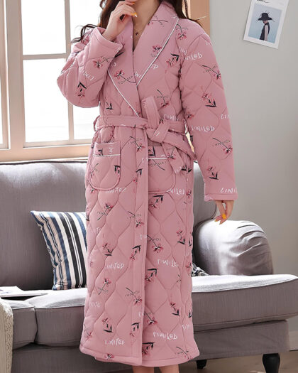 Robe De Chambre Matelassee